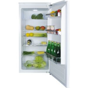 197L Under counter Larder Fridge, Fixed Hinge, White - CDA FW522 (Discontinued)