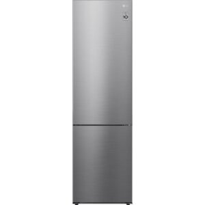 384L Total No Frost Freestanding Fridge Freezer, 70/30, Stainless Steel - LG GBB62PZGCC1