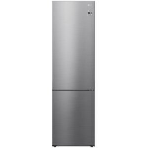 384L No Frost Freestanding Fridge Freezer, 70/30, Silver, B Rated - LG GBP62PZNBC