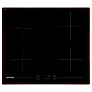 60cm 4 Zone Electric Ceramic Hob, Black on Glass - Hoover HH64DB3T (Discontinued)