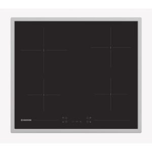 60cm 4 Zone Electric Ceramic Hob, Stainless Steel Trim - Hoover HH64FC (Discontinued)