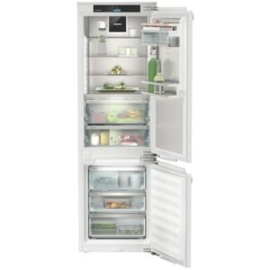 246L Peak BioFresh NoFrost Integrated Fridge Freezer, White, C Rated - Liebherr ICBNci5183