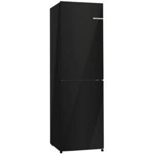 255L Bosch Fridge Freezer, 50/50, Black - KGN27NBEAG Series 2