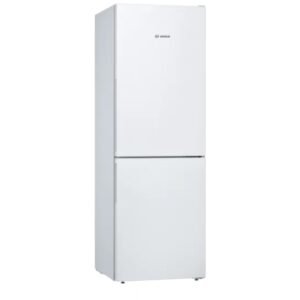 289L Low Frost Bosch Fridge Freezer, 60/40, White - KGV336WEAG Series 4 (Discontinued)