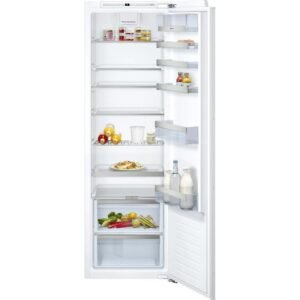 319L Built-In Larder Integrated Fridge, Fixed Hinge, White - Neff KI1813FE0G N70