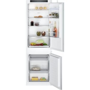 267L Low Frost Neff Integrated Fridge Freezer, Sliding Hinge, 60/40 - KI5862SE0G N50