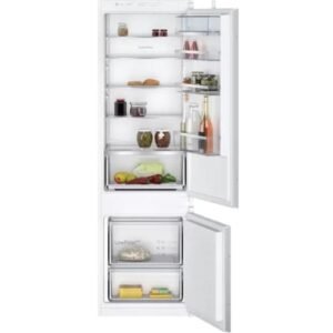 270L Low Frost Integrated Fridge Freezer, 70/30, White - Neff KI5872SE0G N50 (Discontinued)
