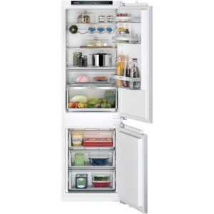 260L Frost Free Integrated Fridge Freezer, Fixed Hinge - Siemens KI86NHFE0 iQ300 (Discontinued)