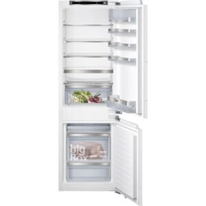 266L Low Frost Integrated Fridge Freezer, Fixed Hinge, 60/40, White, E Rated - Siemens KI86SAFE0G iQ500 (Discontinued)