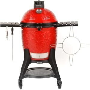 Classic 3 Charcoal BBQ Grills, Red - Kamado Joe KJ15040921