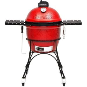 Classic Charcoal BBQ Grills, Red - Kamado Joe KJ23RH