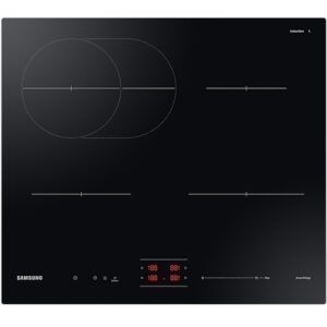 59cm Slim Fit Samsung Induction Hob Black - NZ64B5066KK