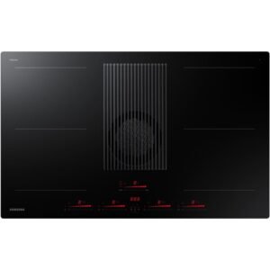 83cm Black Vented Induction Hob, Frameless - Samsung NZ84T9747VK