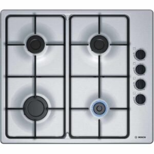 Stainless Steel Bosch Gas Hob 4 Burner - PBP6B5B80 Series 2 (Discontinued)