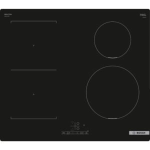 59cm 4 Zone Bosch Induction Hob, Black - PWP611BB5B Series 4