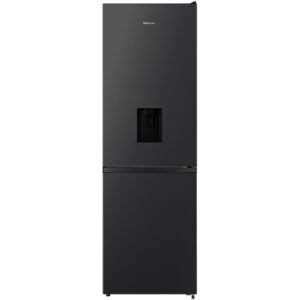 304L Total No Frost Hisense Fridge Freezer, 60/40, Black - RB390N4WBE
