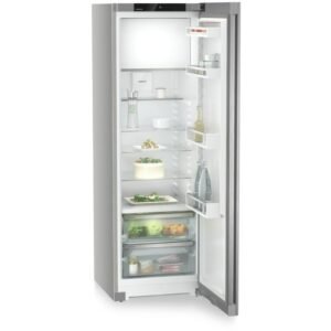 351L Freestanding Tall Larder Fridge, with Ice Box, Silver - Liebherr RBsfd5221