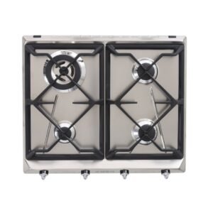 Victoria 4 Burner Smeg Gas Hob Stainless Steel - SR964XGH
