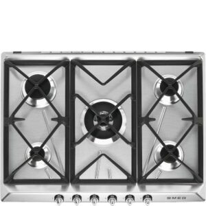 Stainless Steel Smeg Gas Hob 5 Burner Victoria - SR975XGH