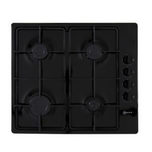 60cm Black 4 Burner Gas Hob - Neff T26BR46S0