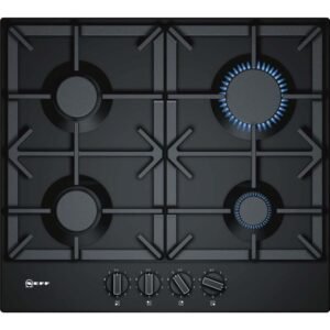 60cm 4 Burner Neff Gas Hob, Black - T26DS49S0 N70