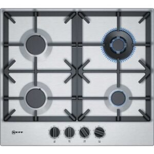60cm 4 Burner Neff Gas Hob, Stainless Steel - T26DS59N0 N70