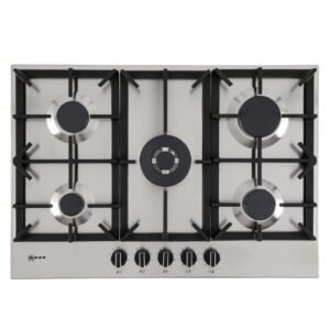 75cm Neff 5 Burner Gas Hob Stainless steel - T27DS59N0