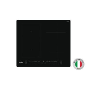 60cm 4 Zone Induction Hob, Touch Control, Black -Whirlpool WLS7960NE