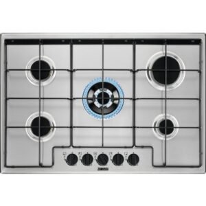 Zanussi Gas Hob 5 Burner Stainless Steel - ZGNN752X (Discontinued)