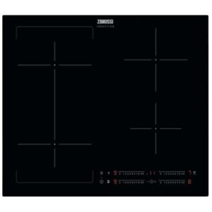 59cm 4 Zone Zanussi Induction Hob, Black - ZIFN644K