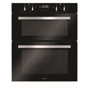Built-Under Electric Double Oven, Black, A Rated - CDA DC741BL