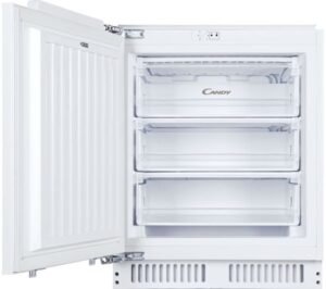 60cm Integrated Freezer, Fixed Hinge, White - Candy CFU 135 NEK/N