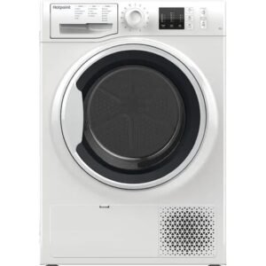 8kg Heat Pump Tumble Dryer, White, A rated - Hotpoint NTM1081WKUK (Discontinued)