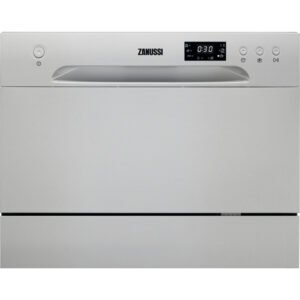 Compact Dishwasher, Silver Freestanding - Zanussi ZDM17301SA (Discontinued)