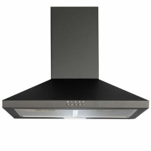 70cm Chimney Cooker Hood / Kitchen Extractor Fan - SIA CHL70BL