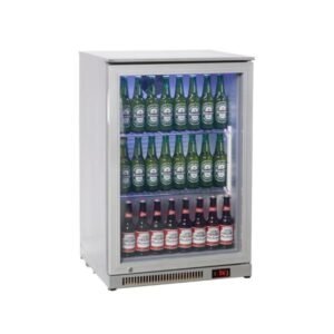 Stainless Steel Undercounter Bottle Cooler, 126 Litres - Prodis NT1ST-HC