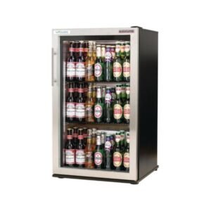 Stainless Steel Single Door Display Fridge - Autonumis RUC00007