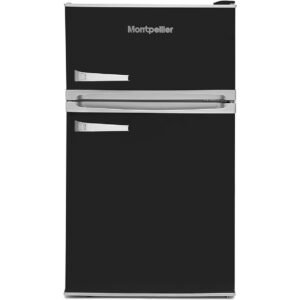 88L Black Retro Fridge Freezer - Montpellier MAB2035K