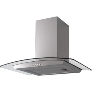 60cm SS Glass Chimney Cooker Hood - SIA CGH60SS