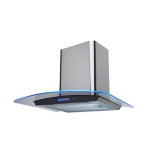 60cm SS LED Glass Chimney Cooker Hood - SIA CPTE61SS