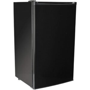 91L Black Under Counter Larder Fridge - SIA LFS01BL