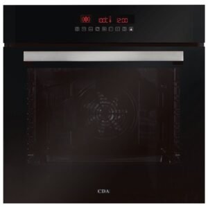 76L Pyrolytic Built In Electric Oven, Black - CDA SK511BL