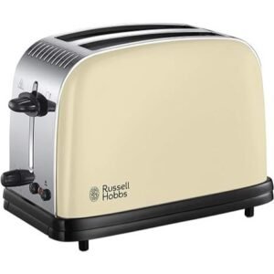 Russell Hobbs Toaster 2 Slice, Cream - 23334