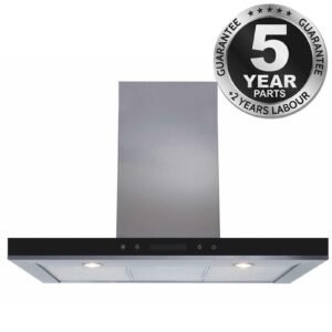 90cm SS Cooker Hood Extractor Fan - SIA LIN91SS