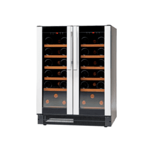 Compact Black Wine Cooler, 38 Bottles x 750ml - Vestfrost W 38