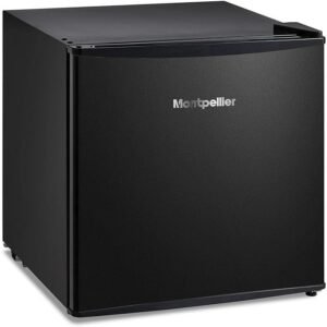 43L Black Mini Fridge with Ice Box - Montpellier MTTR43BK