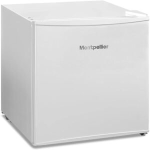 43L White Mini Fridge with Ice Box - Montpellier MTTR43W