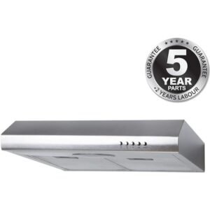 50cm Stainless Steel Kitchen Extractor Fan / Visor Cooker Hood - SIA STE50SS