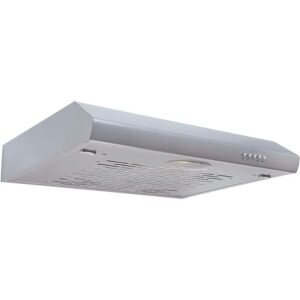 60cm Silver Kitchen Extractor Fan / Visor Cooker Hood - SIA STH60SI